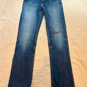 Levi's Midrise Skinny Denim Jeans size 8, length 30.